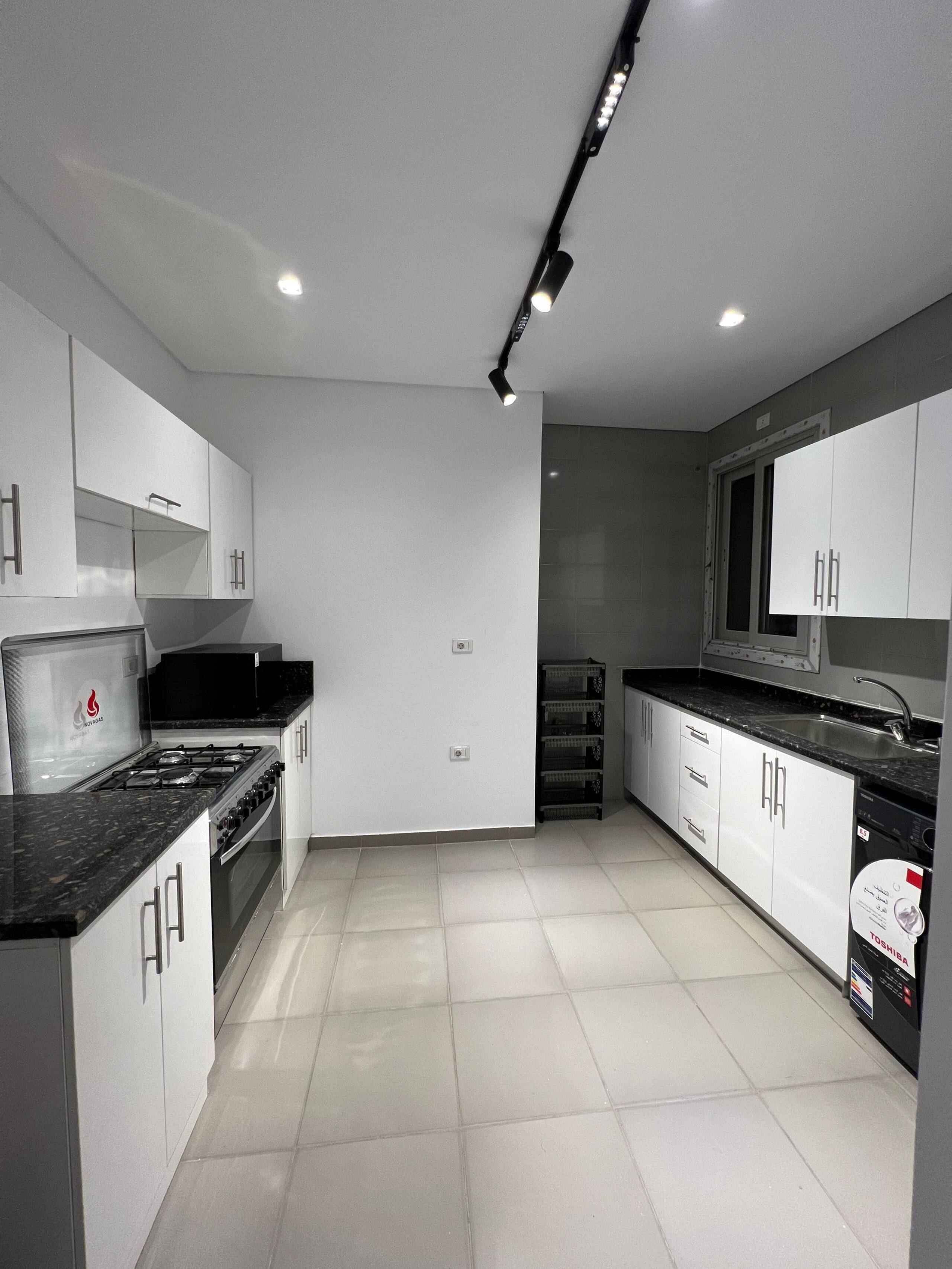 Premium Residence 2-Bed Serviced Palm Hills *NEW* — Full Kitchen in First New Cairo, Egypt