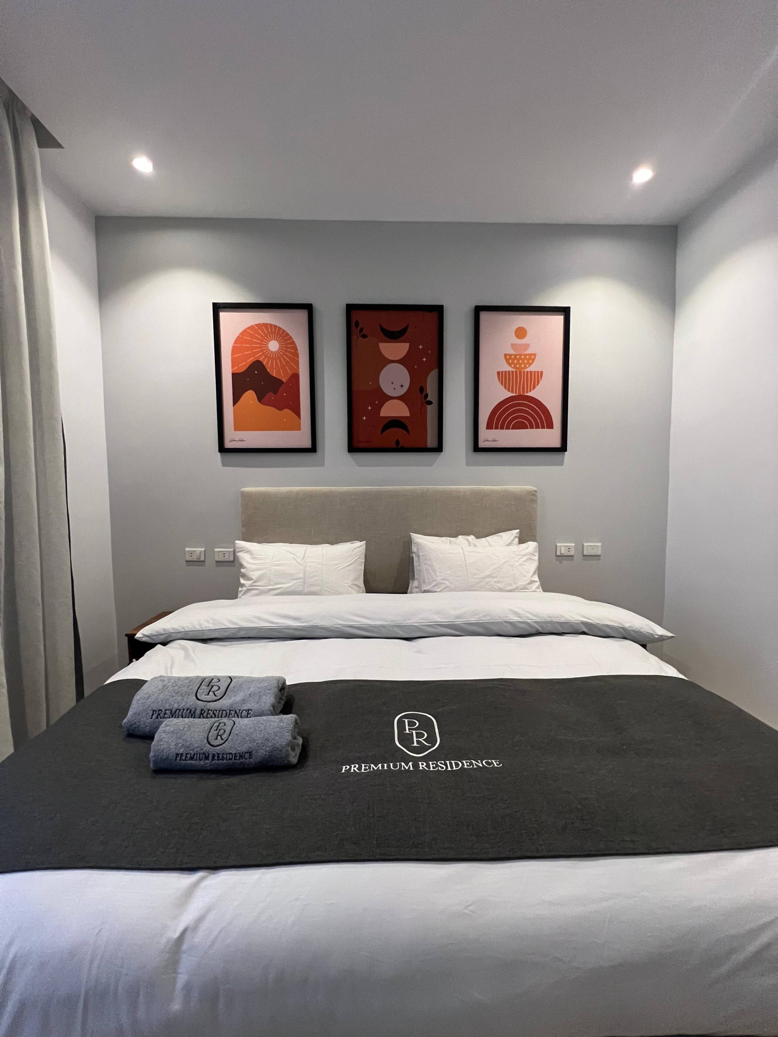 Premium Residence 2-Bed Serviced Palm Hills *NEW* — Bedroom 1 in First New Cairo, Egypt