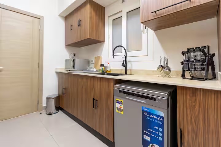 Luxury 3BR with private Garden | Mivida by Emaar — Full Kitchen in Cairo, Egypt, Egypt