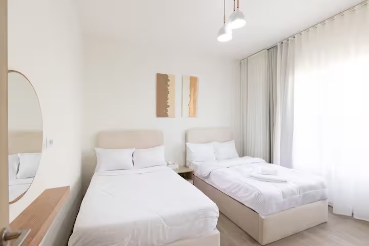 Luxury 3BR with private Garden | Mivida by Emaar — Bedroom 2 in Cairo, Egypt, Egypt