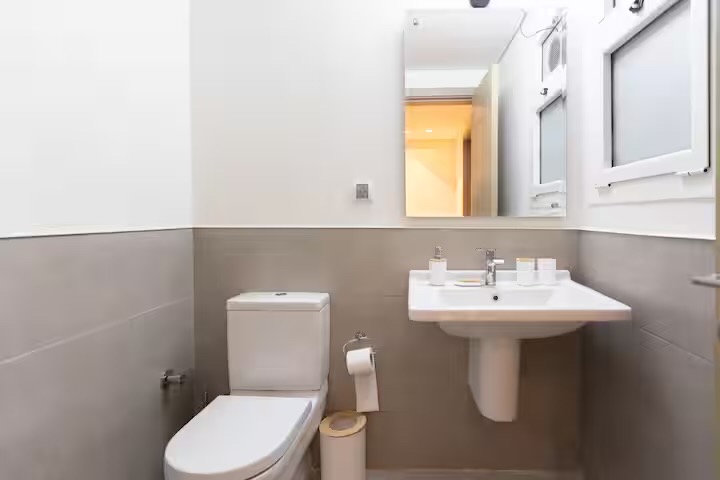 Luxury 3BR with private Garden | Mivida by Emaar — Half Bathroom 1 in Cairo, Egypt, Egypt