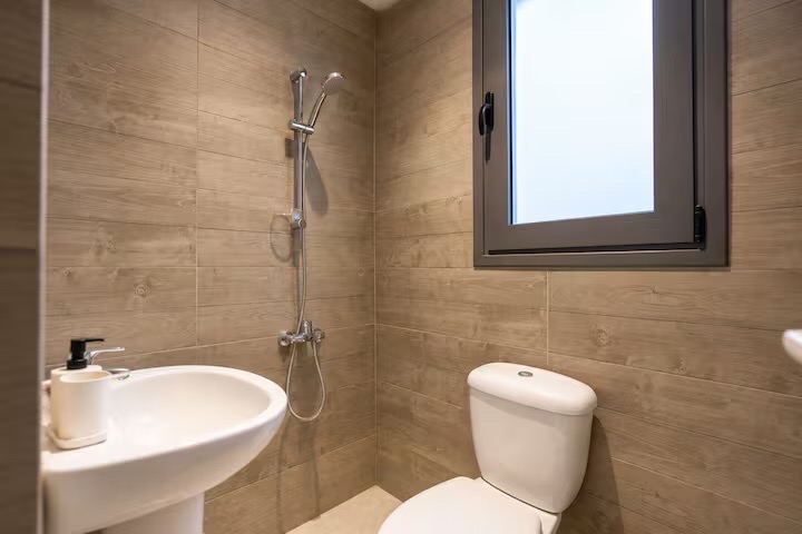 The Signature 4BR+Maid room | Garden&Pool View |SP — Full bathroom 3 in Cairo, Egypt, Egypt