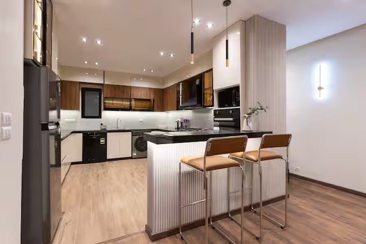 Elite 3BR Apt | Private Pool+Maid Room | Lake View — Full Kitchen in Cairo, Egypt, Egypt — photo 3