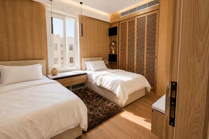 Modern Luxury 3BR • Close to Mall of Arabia /8 — Bedroom 3 in Giza, Egypt, Egypt