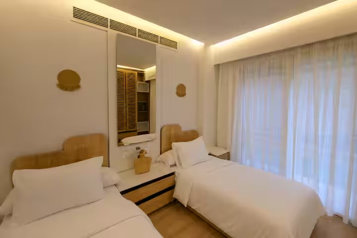 WS Luxury 3BR + 150m² Private Garden • Rooftop — Bedroom 3 in Giza, Egypt, Egypt — photo 2