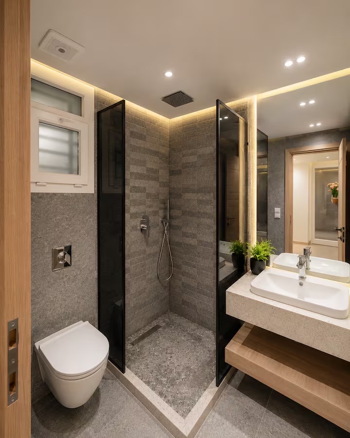 WS Luxury 3BR + 150m² Private Garden • Rooftop — Full bathroom 2 in Giza, Egypt, Egypt