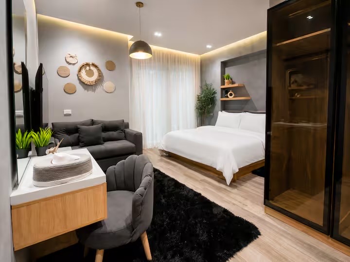 WS Boutique Garden 3BR 5 mins to Mall of Arabia /1 — Bedroom 1 in Giza, Egypt, Egypt