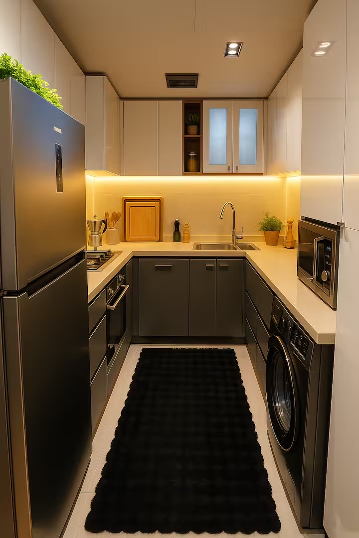 170m² WS Luxury 3BR + Rooftop | Mall of Arabia/10 — Full Kitchen in Giza, Egypt, Egypt
