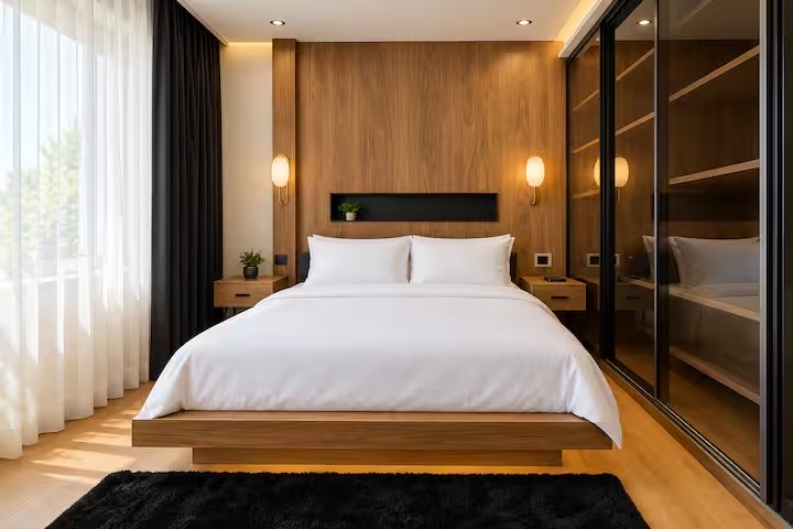 170m² WS Luxury 3BR + Rooftop | Mall of Arabia/10 — Bedroom 1 in Giza, Egypt, Egypt — photo 2
