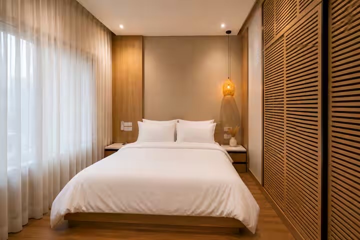 Luxury Serviced Apartment near Mall of Arabia /4 — Bedroom 1 in Giza, Egypt, Egypt — photo 2