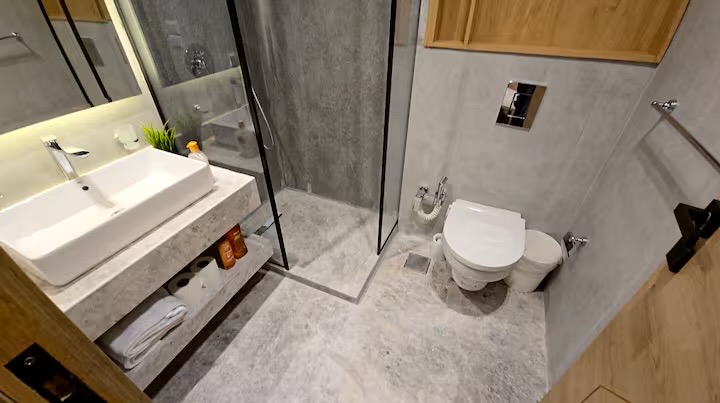 Luxury Serviced Apartment near Mall of Arabia /4 — Full bathroom 2 in Giza, Egypt, Egypt