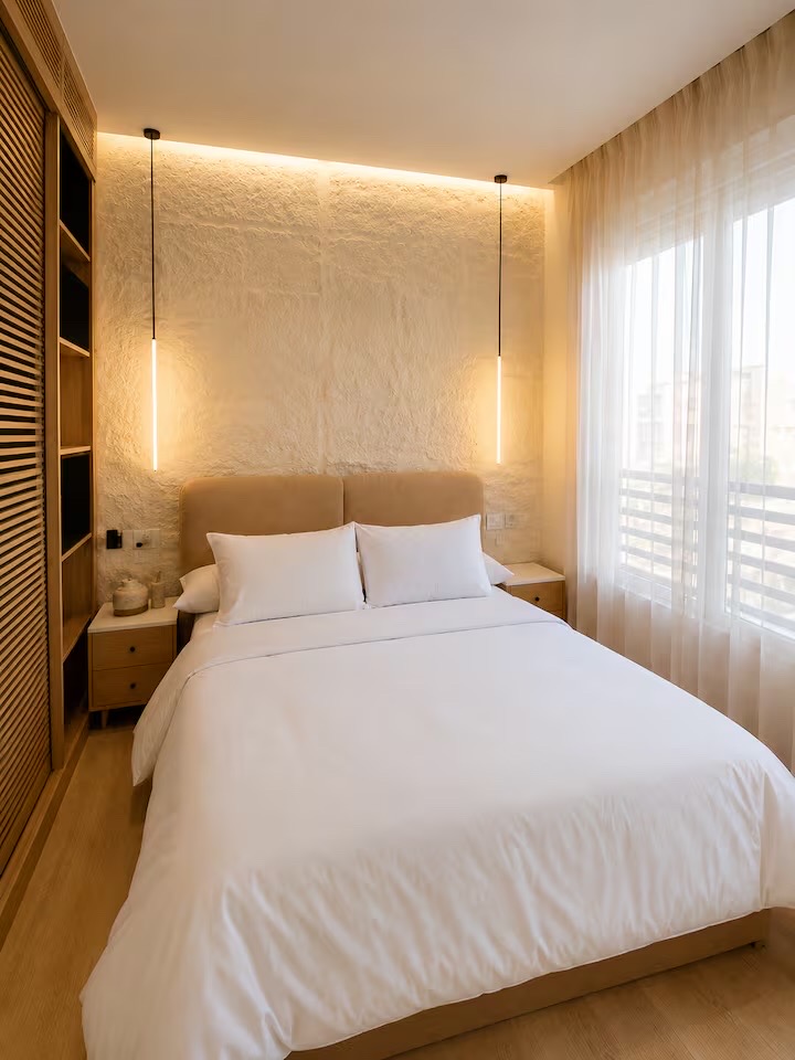 Modern 3BR Boutique Stay near Mall of Arabia /7 — Bedroom 1 in Giza, Egypt, Egypt — photo 2