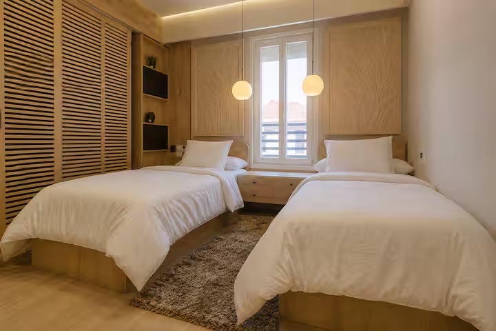 Modern 3BR Boutique Stay near Mall of Arabia /7 — Bedroom 3 in Giza, Egypt, Egypt