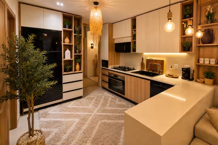 Luxury Garden Retreat|Near 5A & Cairo Festival /5 — Full Kitchen in Cairo, Egypt, Egypt