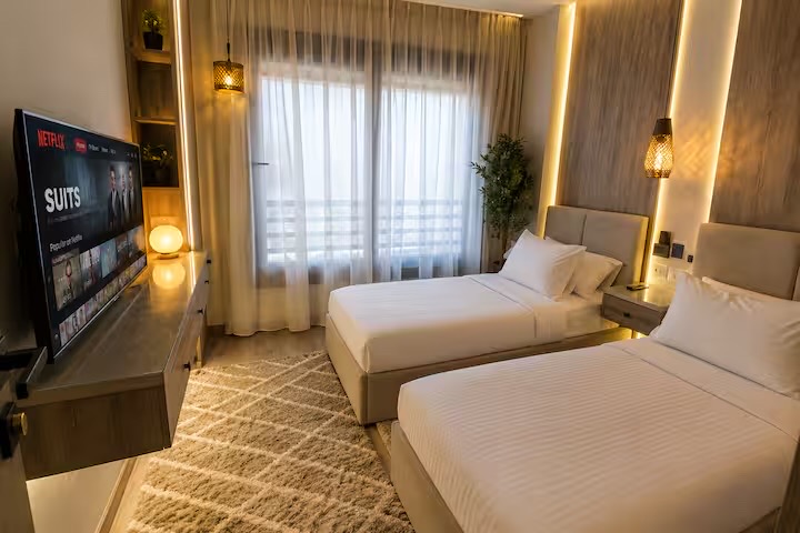 Luxury Garden Retreat|Near 5A & Cairo Festival /5 — Bedroom 3 in Cairo, Egypt, Egypt