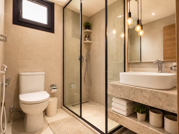 Luxury Garden Retreat|Near 5A & Cairo Festival /5 — Full bathroom 1 in Cairo, Egypt, Egypt