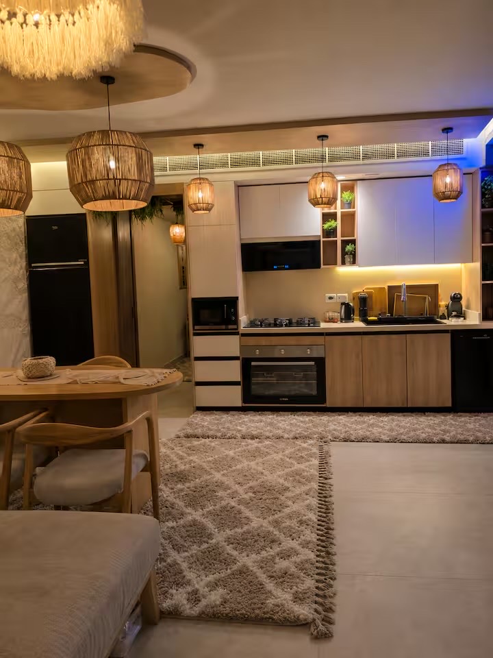 Boutique Boho Retreat, mins to CFC and 5A / 6 — Full Kitchen in Cairo, Egypt, Egypt — photo 2