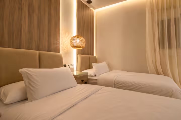 Luxury Boho 3BR Retreat Near Waterway & CFC /7 — Bedroom 2 in Cairo, Egypt, Egypt — photo 3