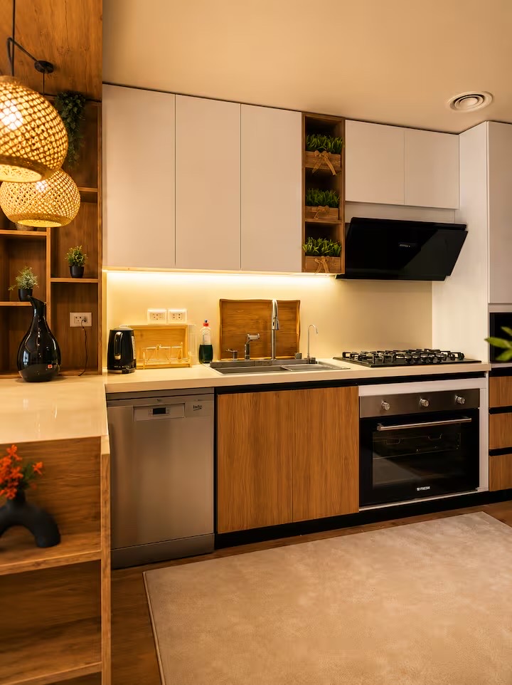 Luxury Boho 3BR Retreat Near Waterway & CFC /8 — Full Kitchen in Cairo, Egypt, Egypt