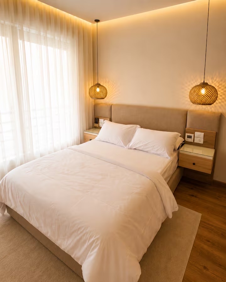 Luxury Boho 3BR Retreat Near Waterway & CFC /8 — Bedroom 3 in Cairo, Egypt, Egypt — photo 2