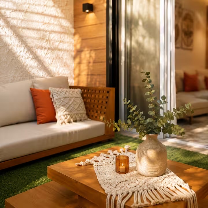 Luxury Boho 3BR Retreat Near Waterway & CFC /8 — Backyard in Cairo, Egypt, Egypt — photo 2