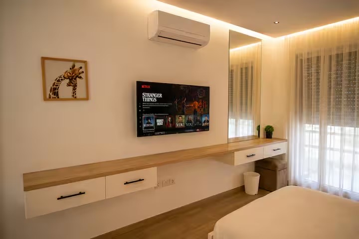 Boho Spacious 3BR with Private Garden near CFC, 5A — Bedroom 1 in Cairo, Egypt, Egypt