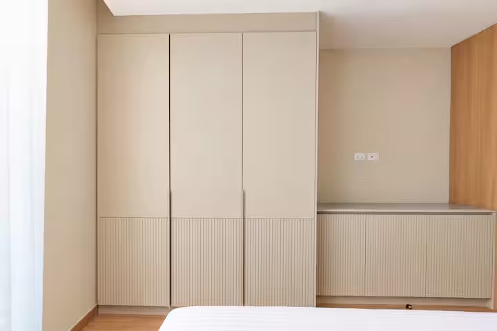 Chic 2BR Apartment | Silver Palm | Near O1 Mall — Bedroom 2 in First New Cairo, Egypt — photo 3