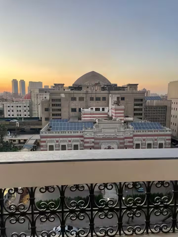 Suliman khan, High ceiling with 7 balconies — Balcony in Cairo, Egypt, Egypt