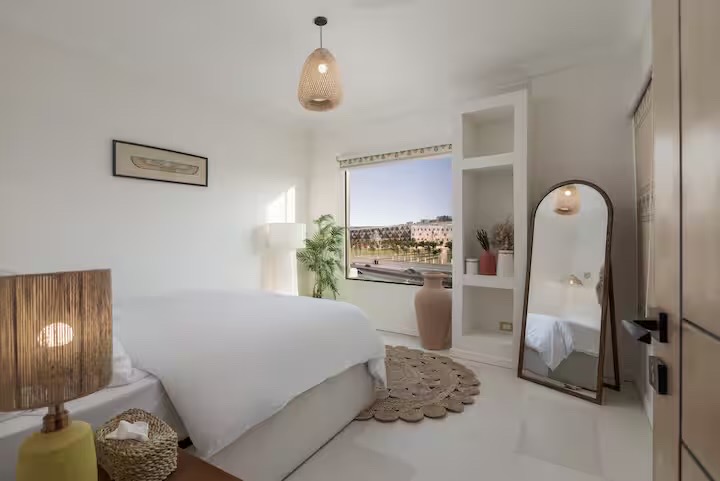 "Grand Museum view Saray : Earthy historic Studio" — Bedroom 1 in Giza, Egypt, Egypt