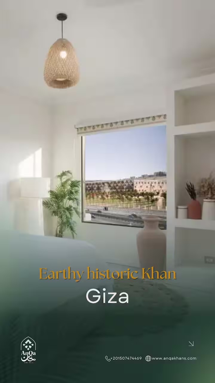 "Grand Museum view Saray : Earthy historic Studio" — Bedroom 1 in Giza, Egypt, Egypt — photo 2