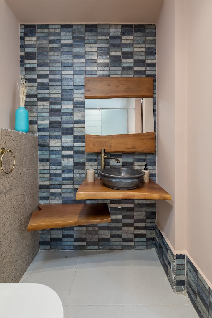 Palm Dreams Saray : Pyramids view — Full bathroom 2 in Giza, Egypt, Egypt