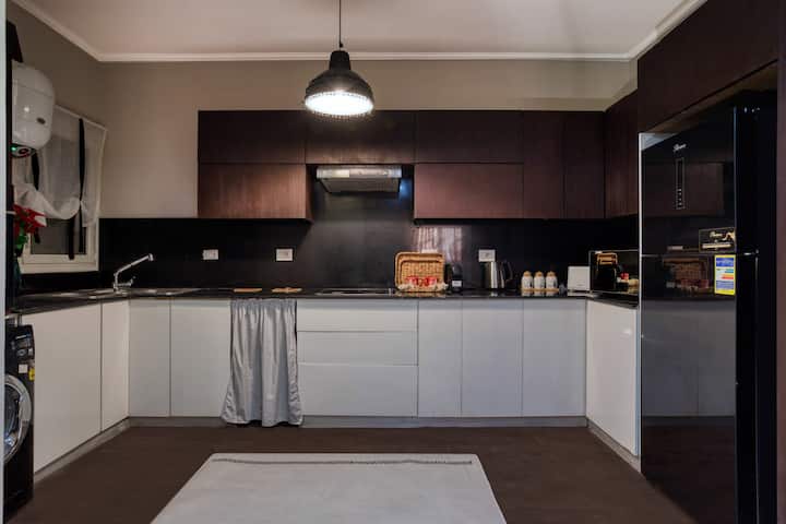 Luxury Saray El Banafseg Apartment — Full Kitchen in Cairo, Egypt, Egypt