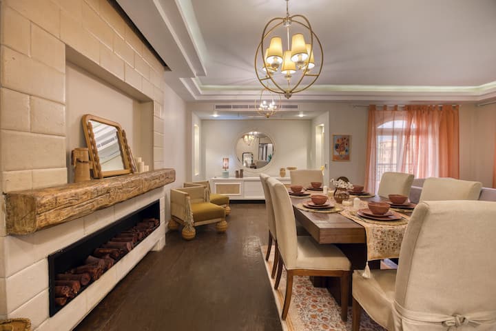 Luxury Saray El Banafseg Apartment — Dining Area in Cairo, Egypt, Egypt — photo 3