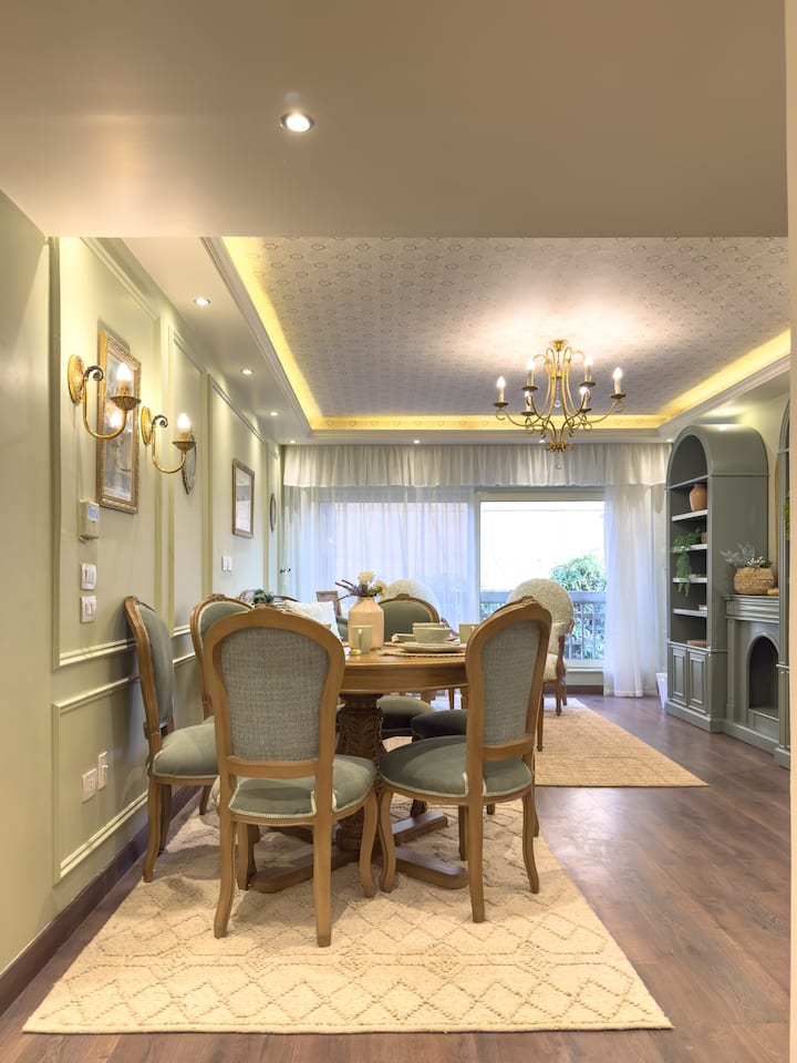 peaceful 2BR Zamalek Saray. — Dining Area in Giza, Egypt, Egypt — photo 2