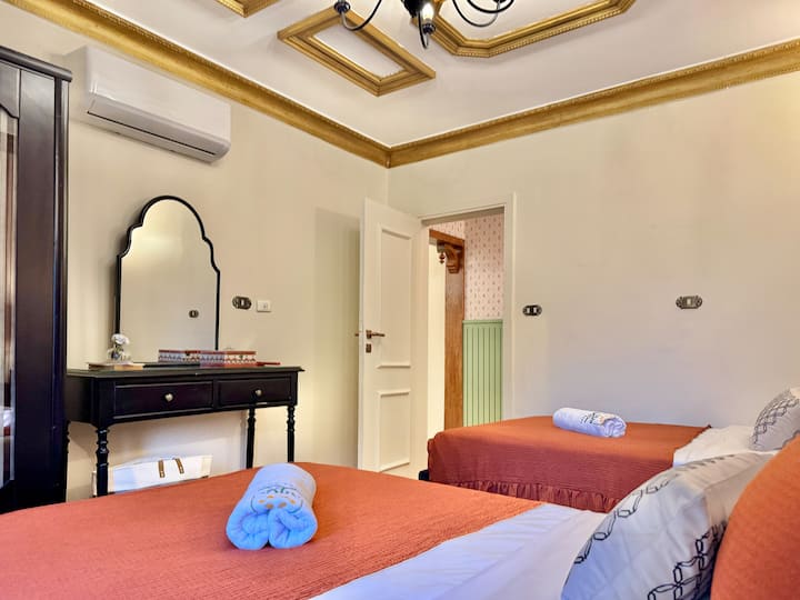 Saray nostalgia 2BR at Zamalek — Bedroom 2 in Giza, Egypt, Egypt — photo 3