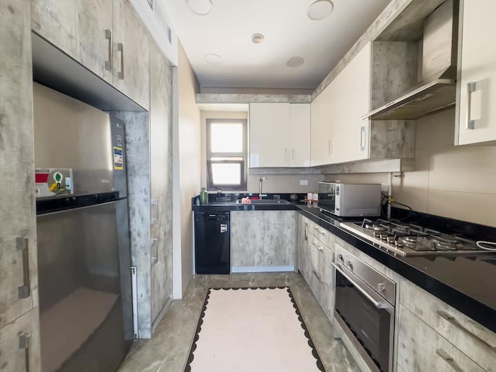 Elegant 3BR Saray Eastown Sodic | New Cairo — Full Kitchen in Cairo, Egypt, Egypt — photo 3