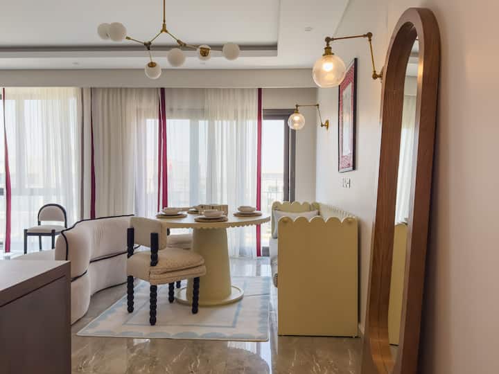 Elegant 3BR Saray Eastown Sodic | New Cairo — Dining Area in Cairo, Egypt, Egypt — photo 3