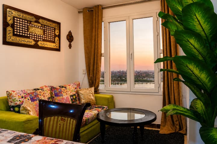Cairo 2BR Nile View | Family Apt, TV, 5 Guests — Additional Photos in Cairo, Egypt, Egypt