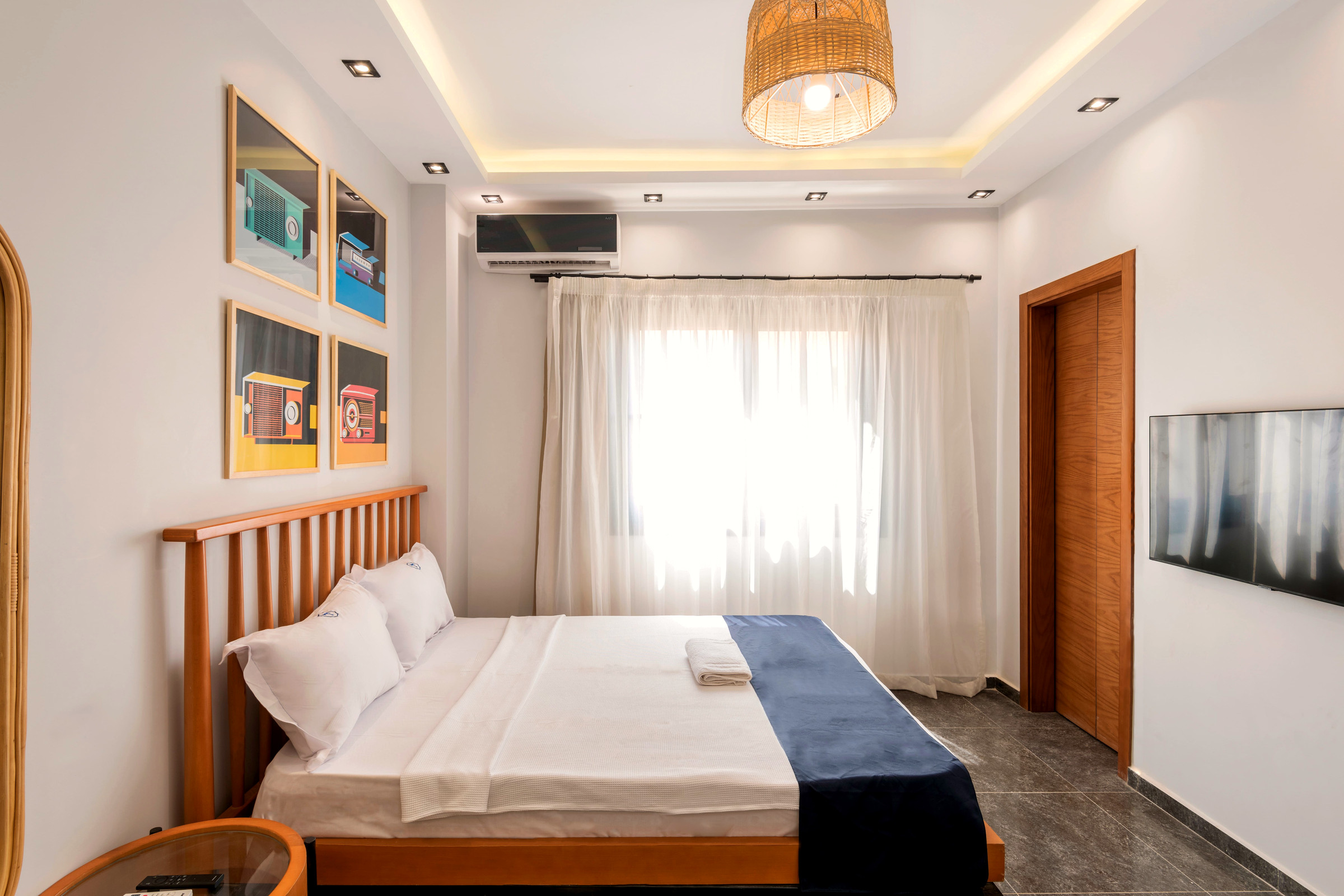 Travelholic Compact Queen Studio near AUC | AUC 402 — Bedroom 1 in Travelholic AUC Residence. Unit 402., Egypt — photo 3