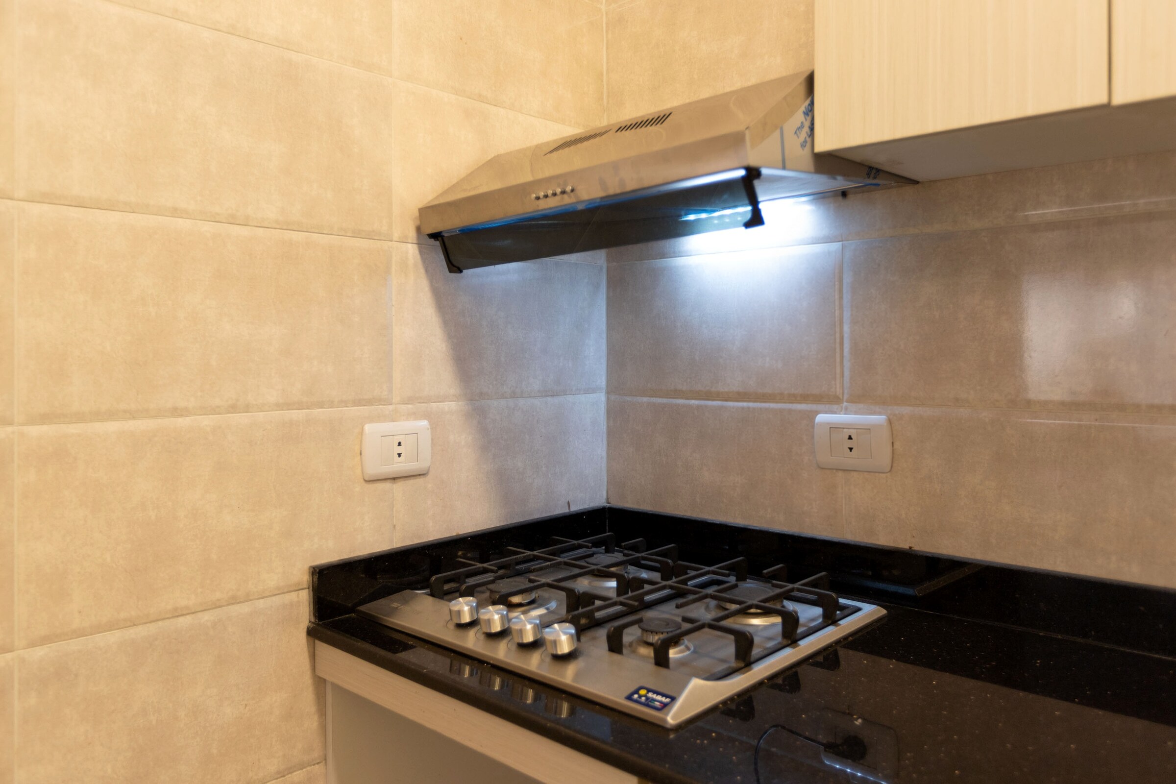 Travelholic Boho Heaven Studio near AUC | AUC 203 — Full Kitchen in Travelholic AUC Residence. Unit 203., Egypt — photo 2