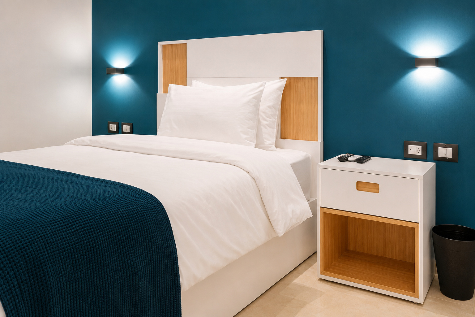 Travelholic Solo Studio near CFC | South Academy 401 — Bedroom 1 in Travelholic New Cairo Residence. Unit 401., Egypt