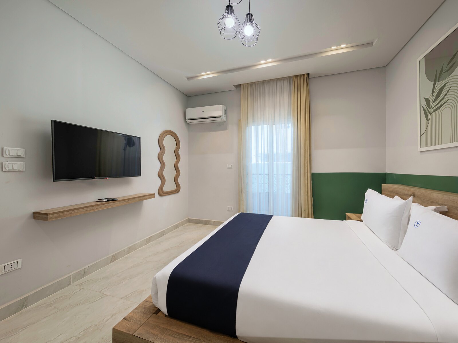 Travelholic Mint Garden Studio | 90 Residence 104 — Bedroom 1 in Travelholic 90st Residence. Unit 104., Egypt