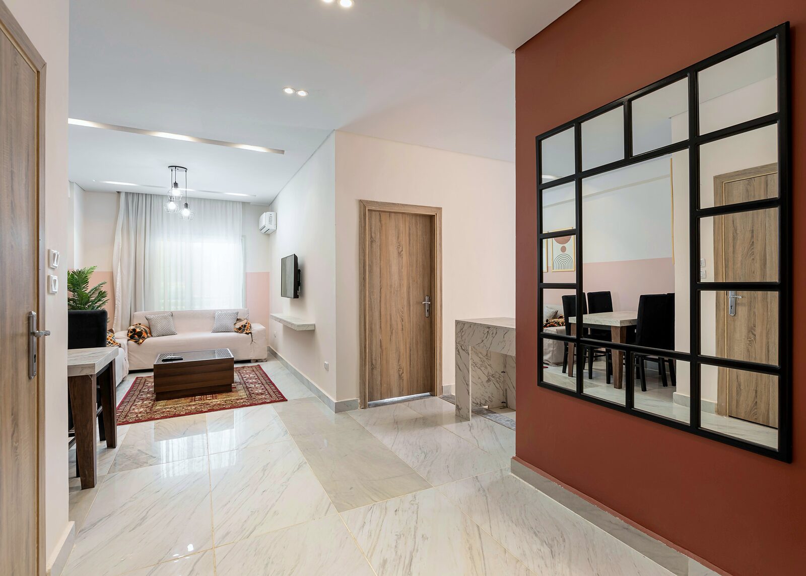 Travelholic Boho Garden 2BR Apartment | 90 Residence 102 — Additional Photos in Travelholic 90st Residence. Unit 102., Egypt