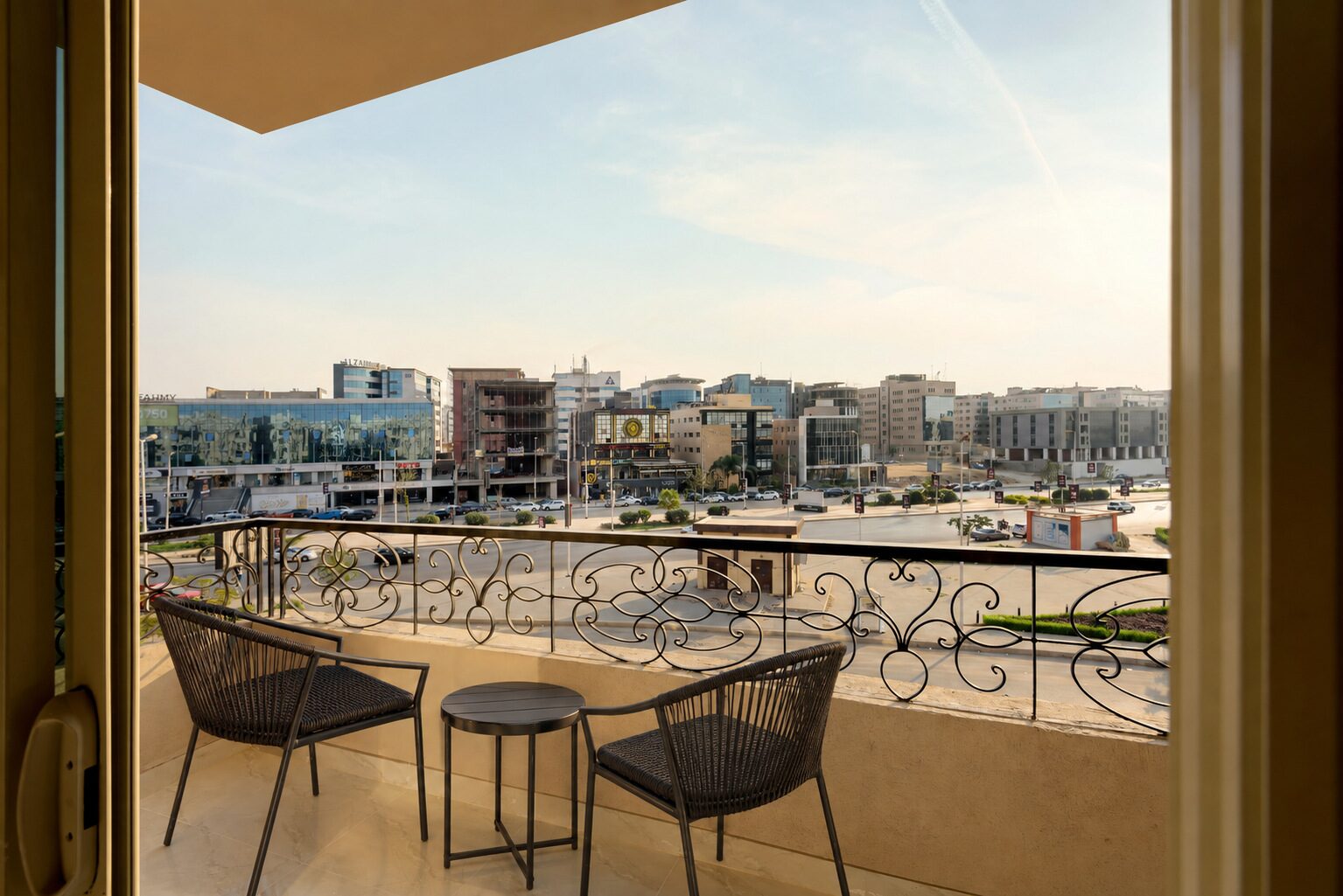 Travelholic Terra Cotta 2BR with Balcony | 90 Residence 302 — Balcony in Travelholic 90st Residence. Unit 302., Egypt — photo 2