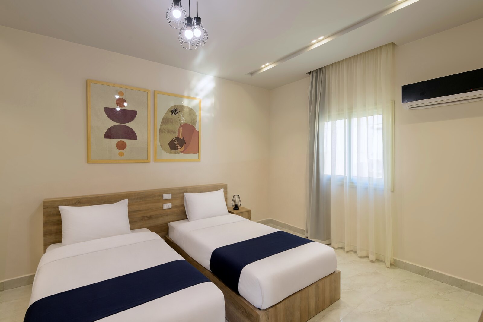 Travelholic Terra Cotta 2BR with Balcony | 90 Residence 302 — Bedroom 2 in Travelholic 90st Residence. Unit 302., Egypt