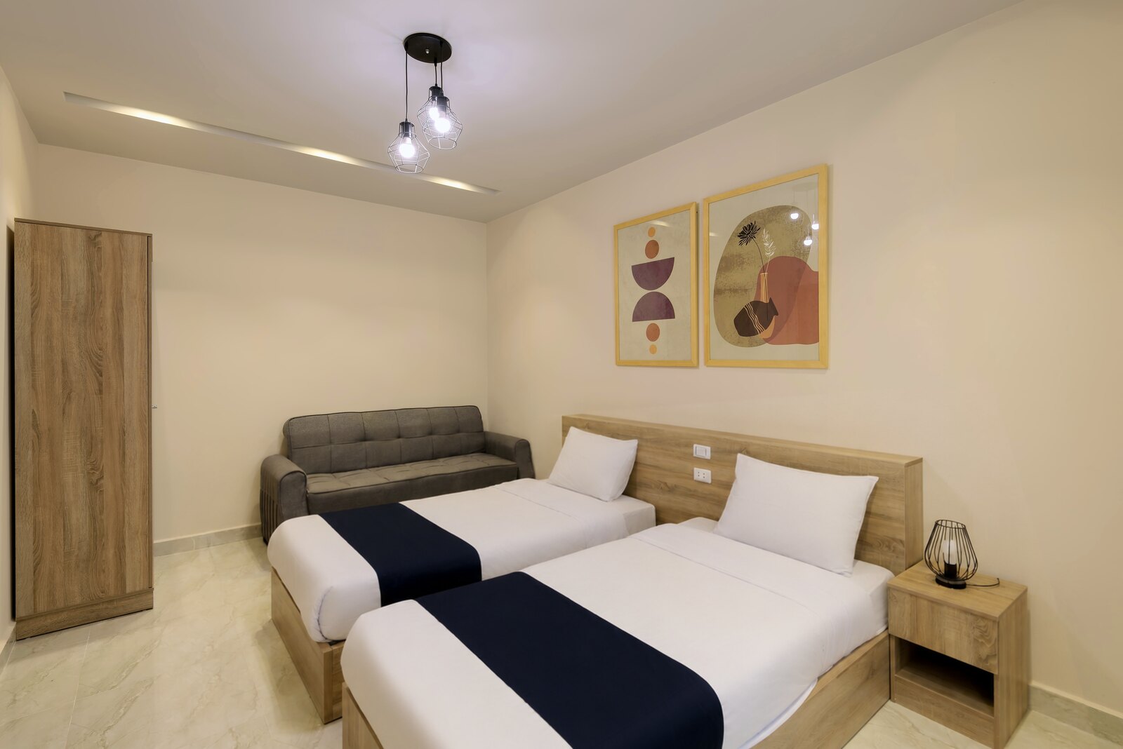 Travelholic Terra Cotta 2BR with Balcony | 90 Residence 302 — Bedroom 2 in Travelholic 90st Residence. Unit 302., Egypt — photo 2