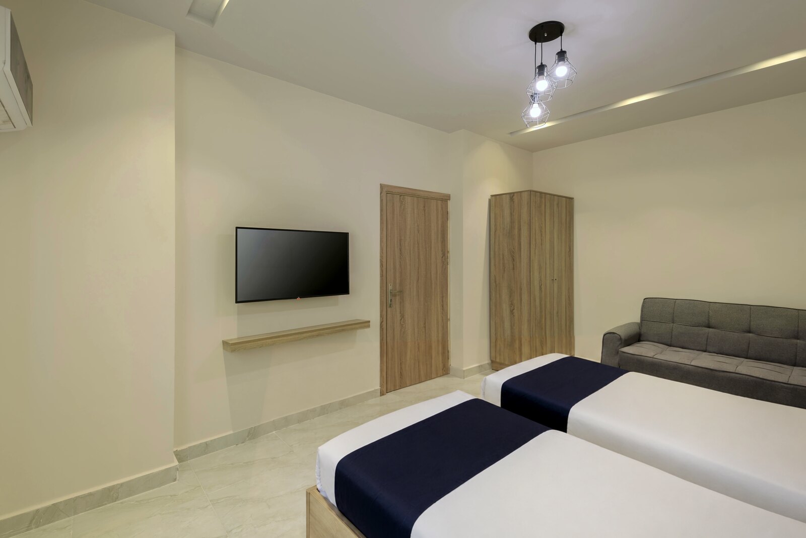 Travelholic Terra Cotta 2BR with Balcony | 90 Residence 403 — Bedroom 2 in Travelholic 90st Residence. Unit 403., Egypt — photo 3