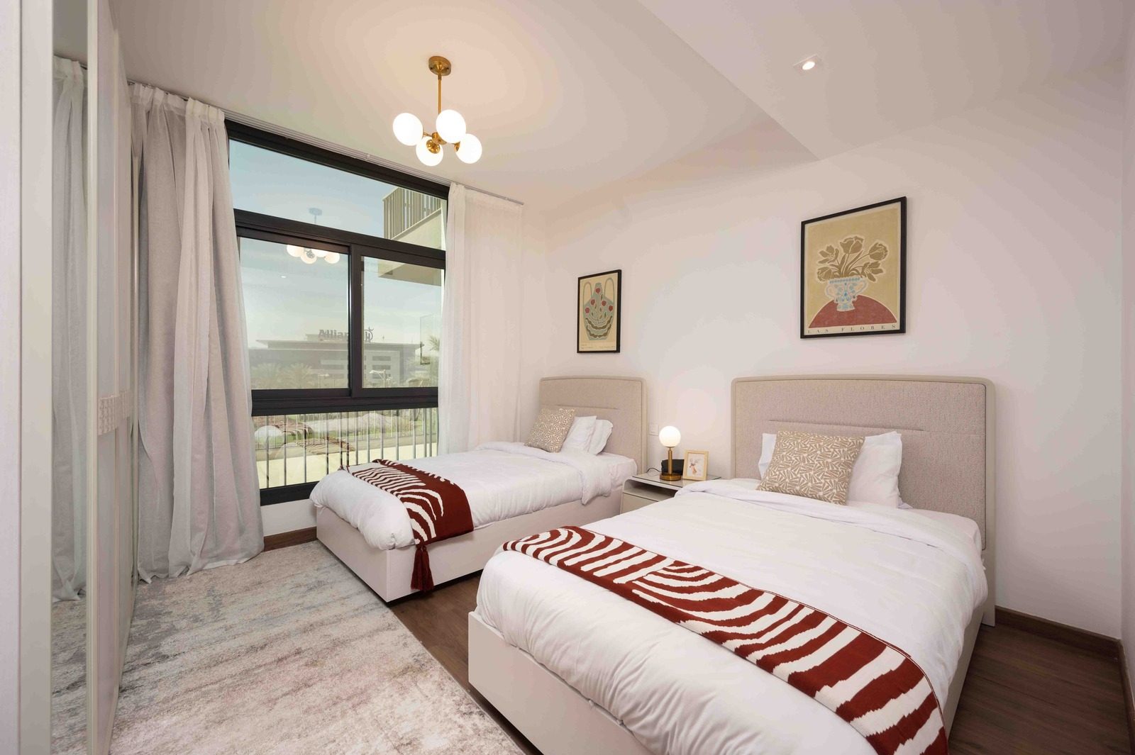 Premium 2BR Apartment – Garden View – CFC — Bedroom 2 in Aura, Cairo Festival City, Egypt