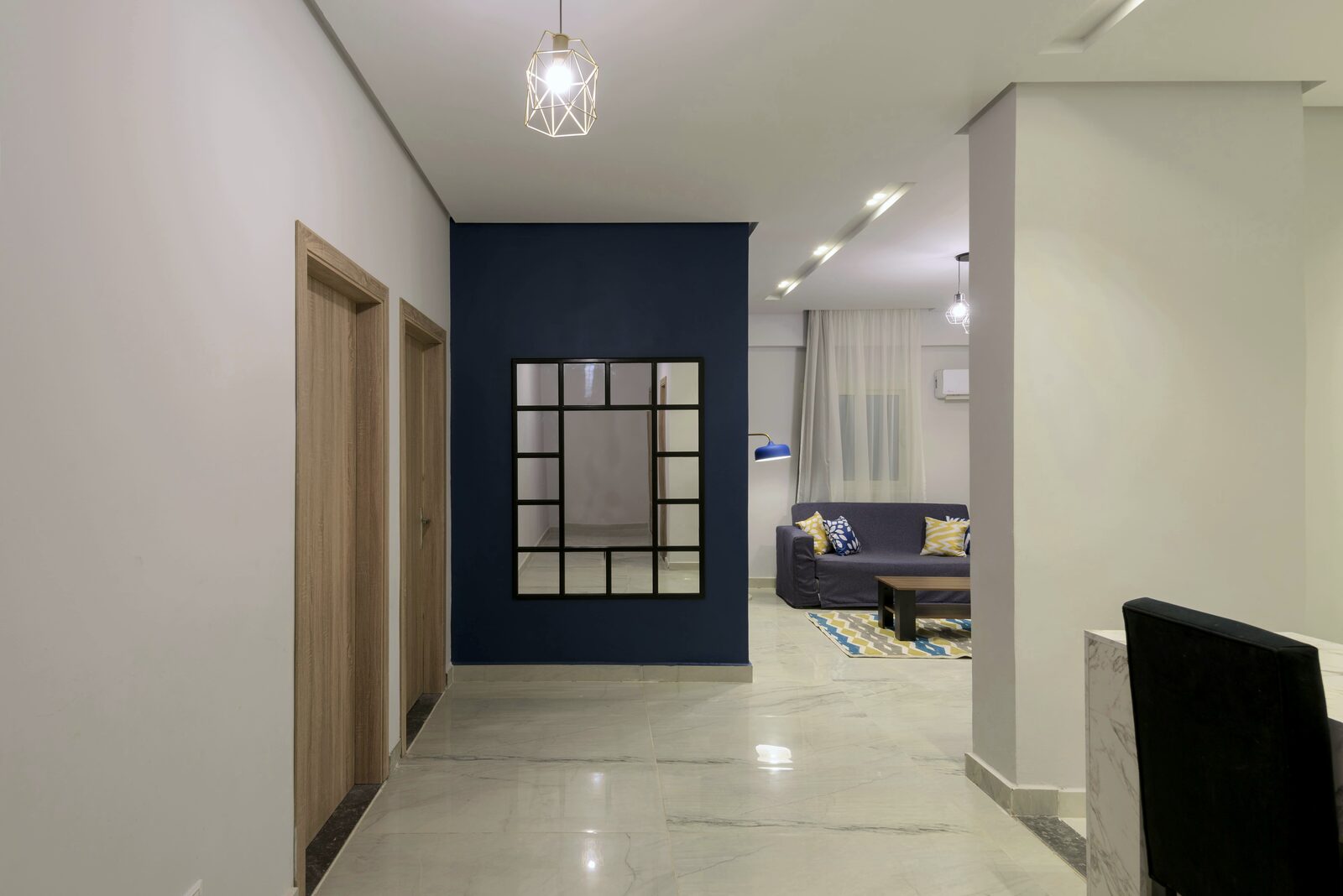 Travelholic Blue & White 2BR Apartment | 90 Residence 306 — Additional Photos in Travelholic 90st Residence. Unit 306., Egypt