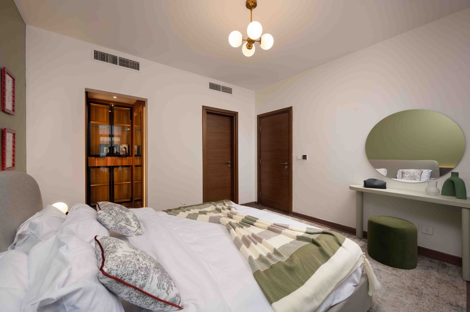 Tranquil 1BR Apartment – City View – CFC — Bedroom 1 in Aura, Cairo Festival City, Egypt — photo 2